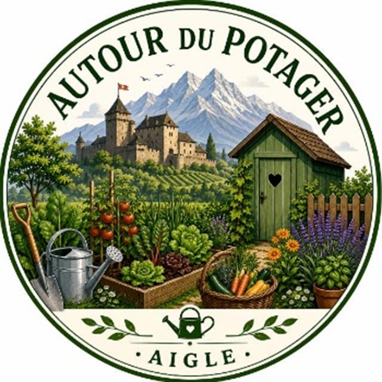Logo de l'association Autour du Potager